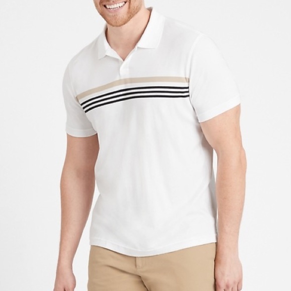 Banana Republic LUXURY-TOUCH PERFORMANCE GOLF POLO